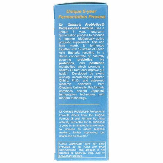 Dr. Ohhira's Probiotics Professional Formula, ESF